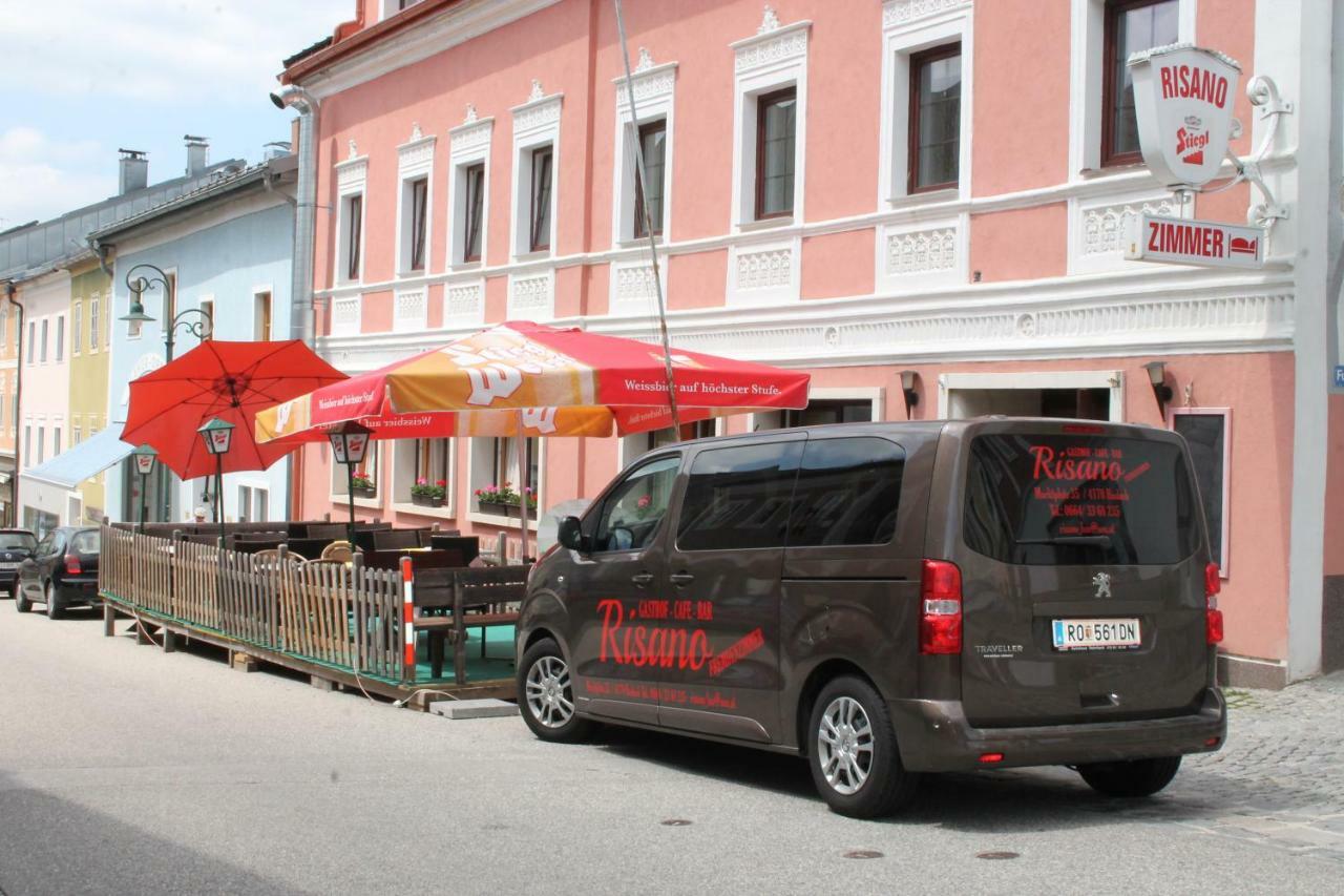 Gasthof-Cafe-Risano Haslach an der Muhl ภายนอก รูปภาพ